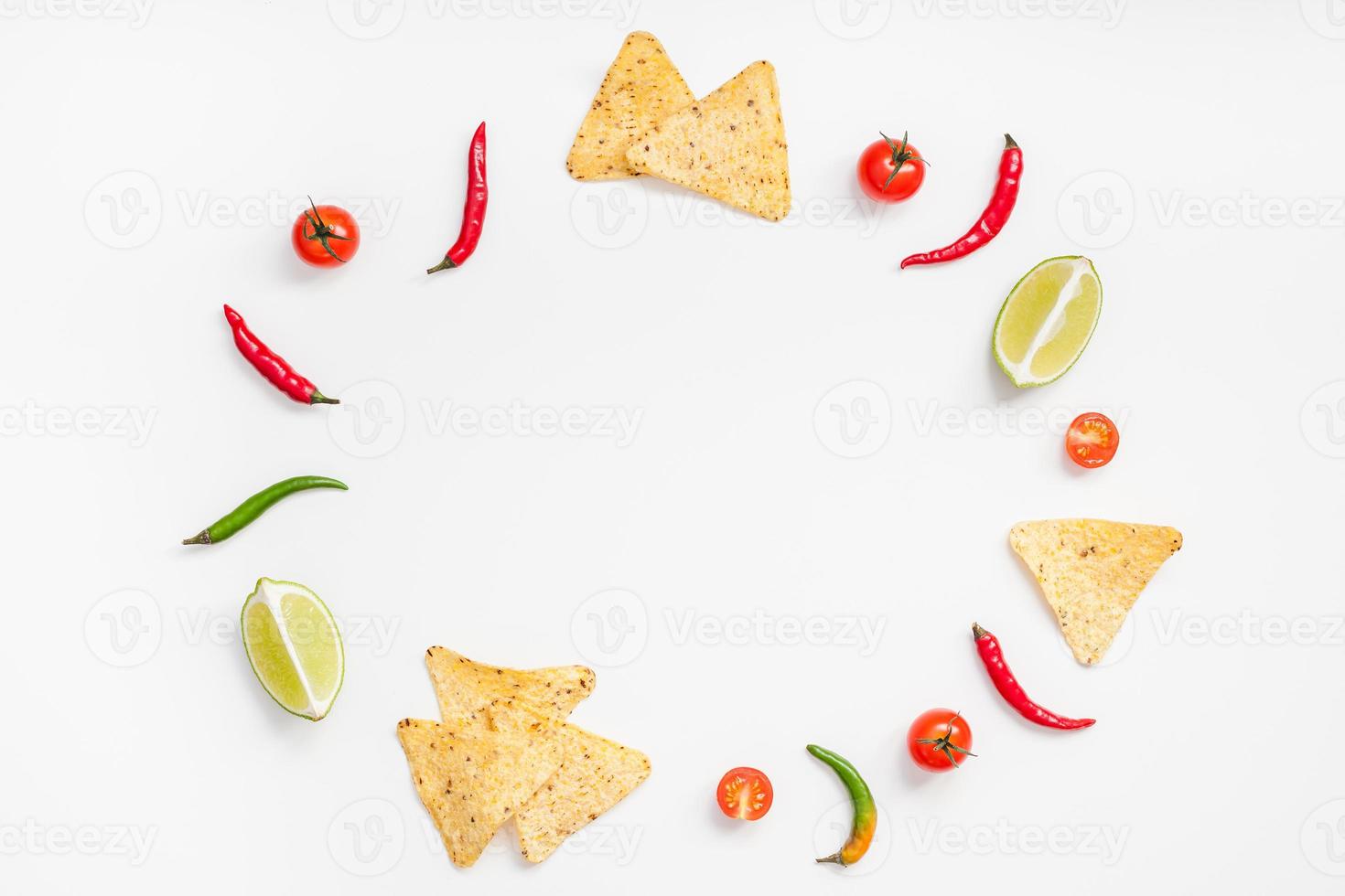 concepto de cocina de preparación de comida mexicana foto