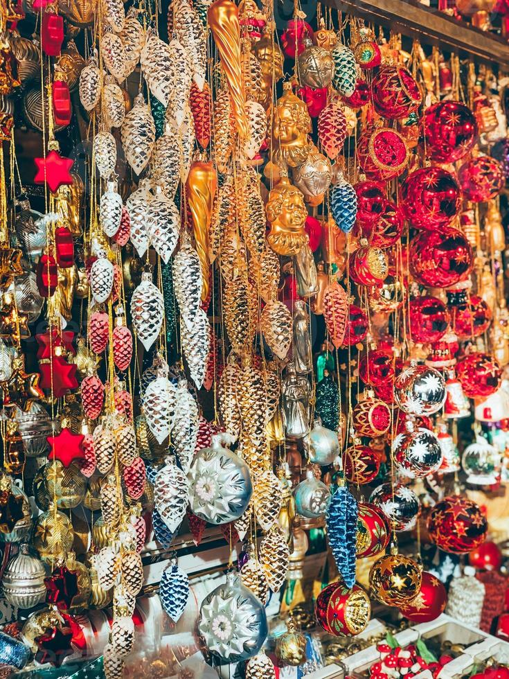 hermosa decoración del árbol de navidad foto