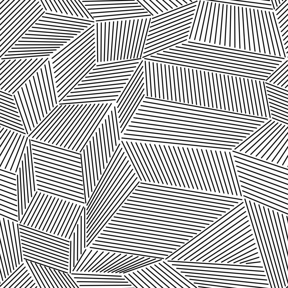 Abstract geometric stripes seamless pattern vector illustration design