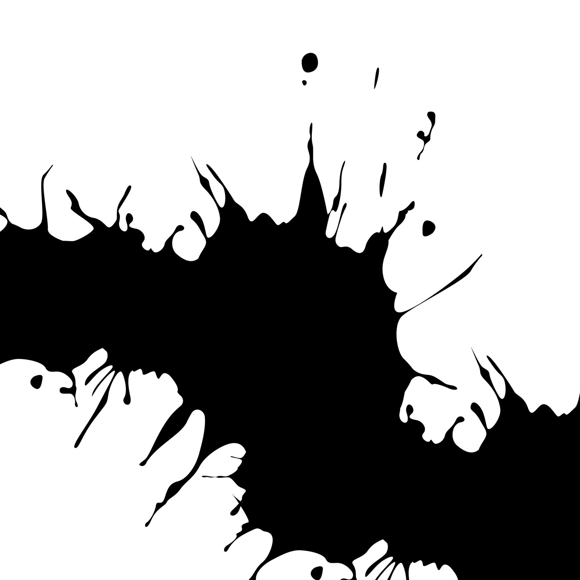 paint spray. paint splash. Ink drops and splashes. Blotter spots. liquid paint drip drop splash