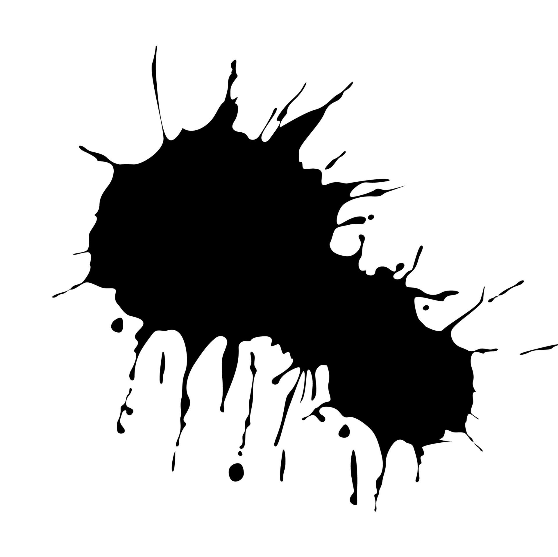 paint spray. paint splash. Ink drops and splashes. Blotter spots