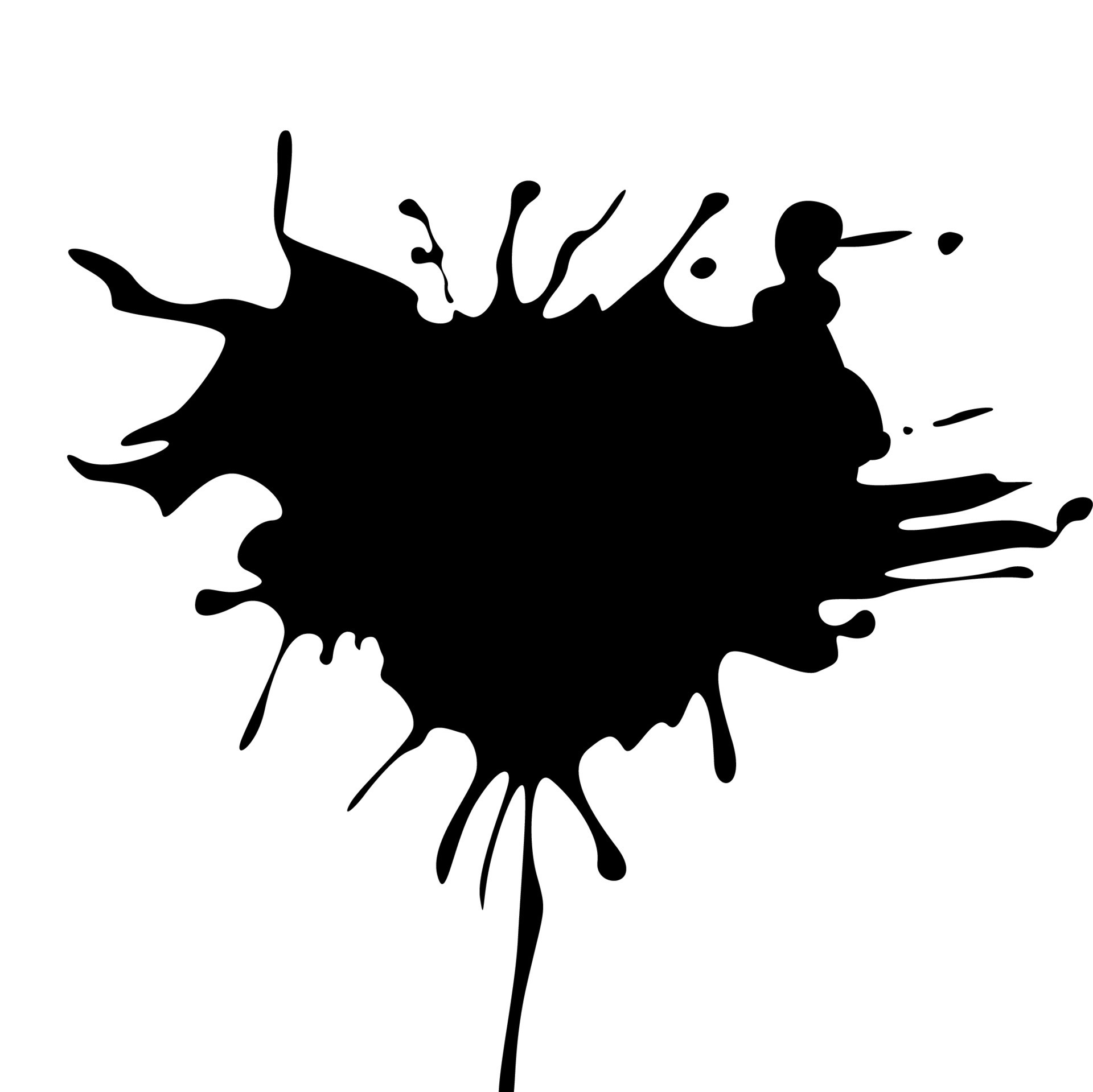 paint spray. paint splash. Ink drops and splashes. Blotter spots. liquid paint drip drop splash