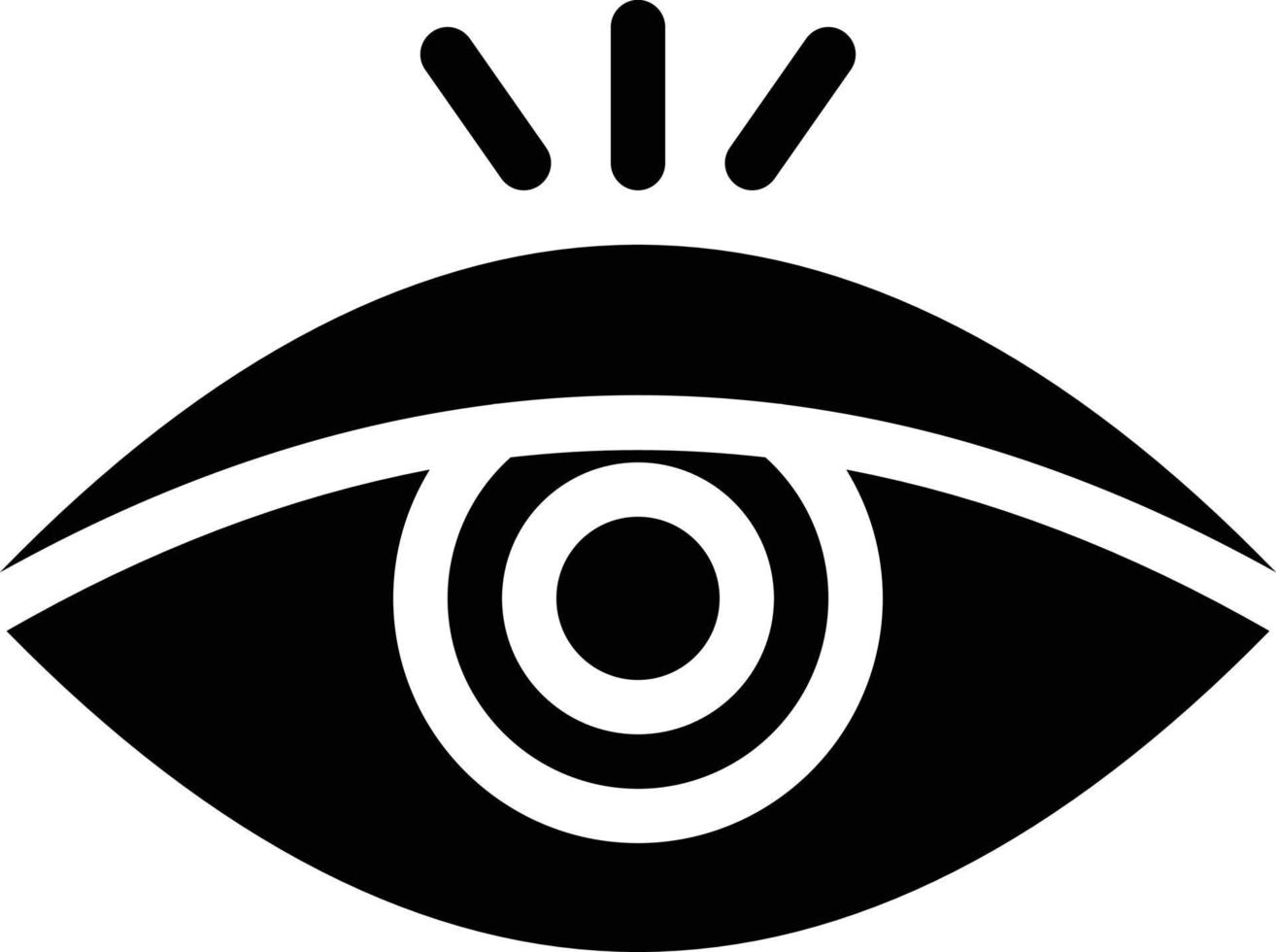 eye vector illustration on a background.Premium quality symbols.vector icons for concept and graphic design.