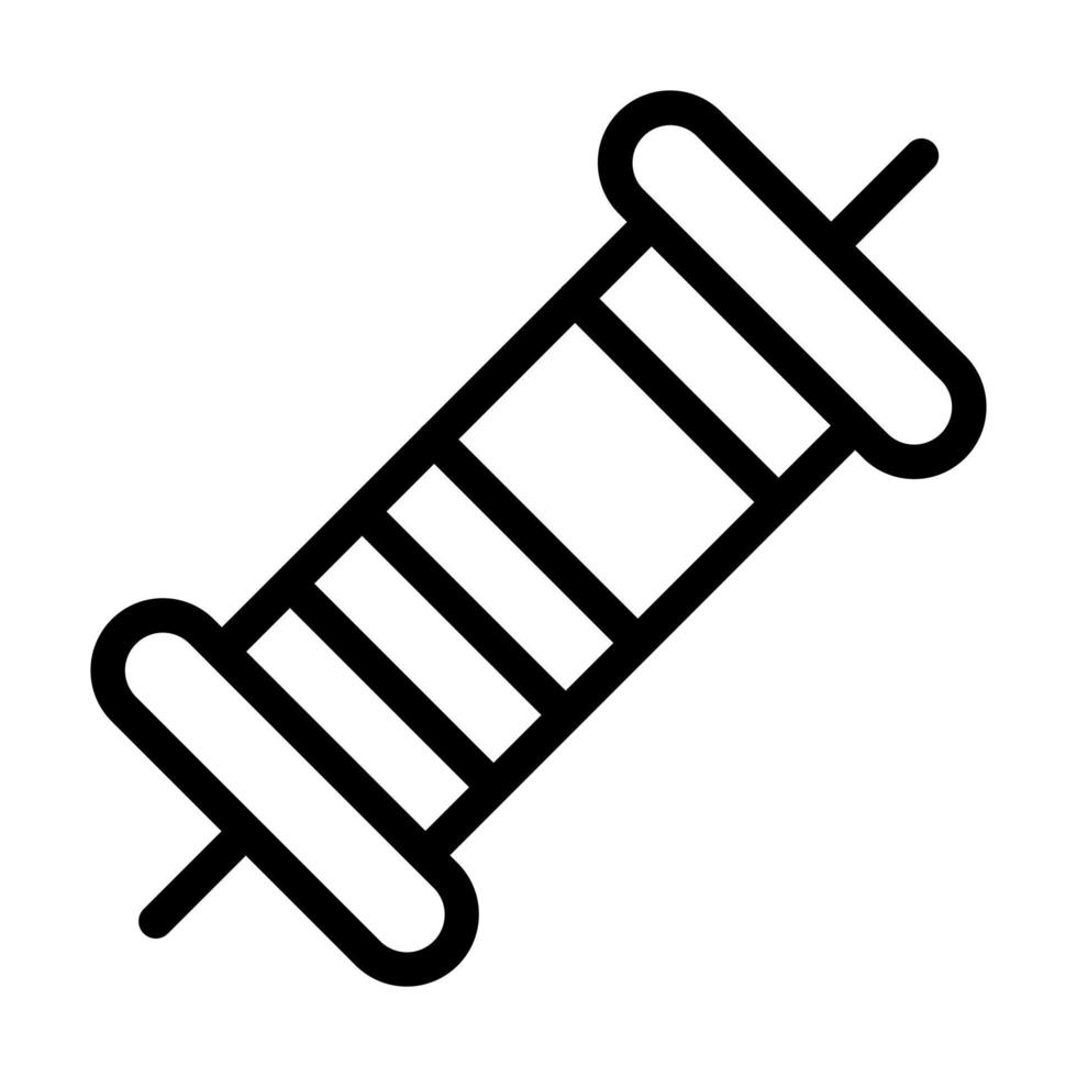 Resistor Icon Design vector