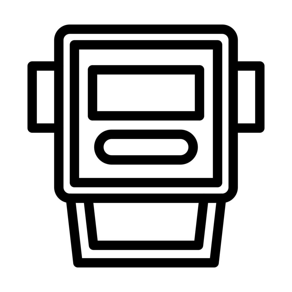 Electric Meter Icon Design vector