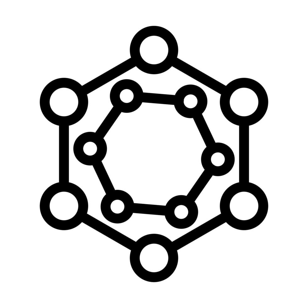 Hormone Icon Design vector