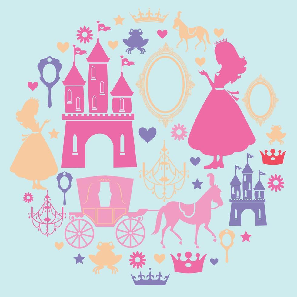 princess royal icons vector