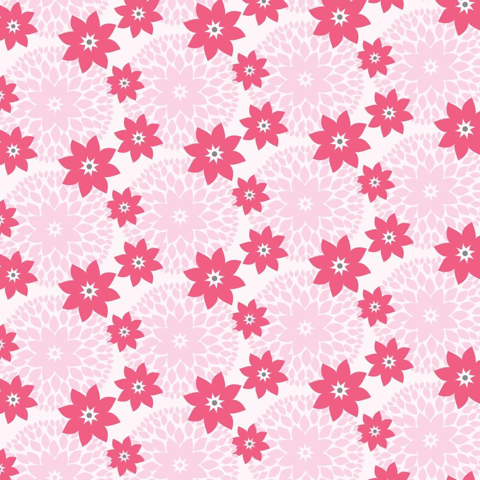 Beautiful Seamless Pattern for Wrapping Paper and etc. vector