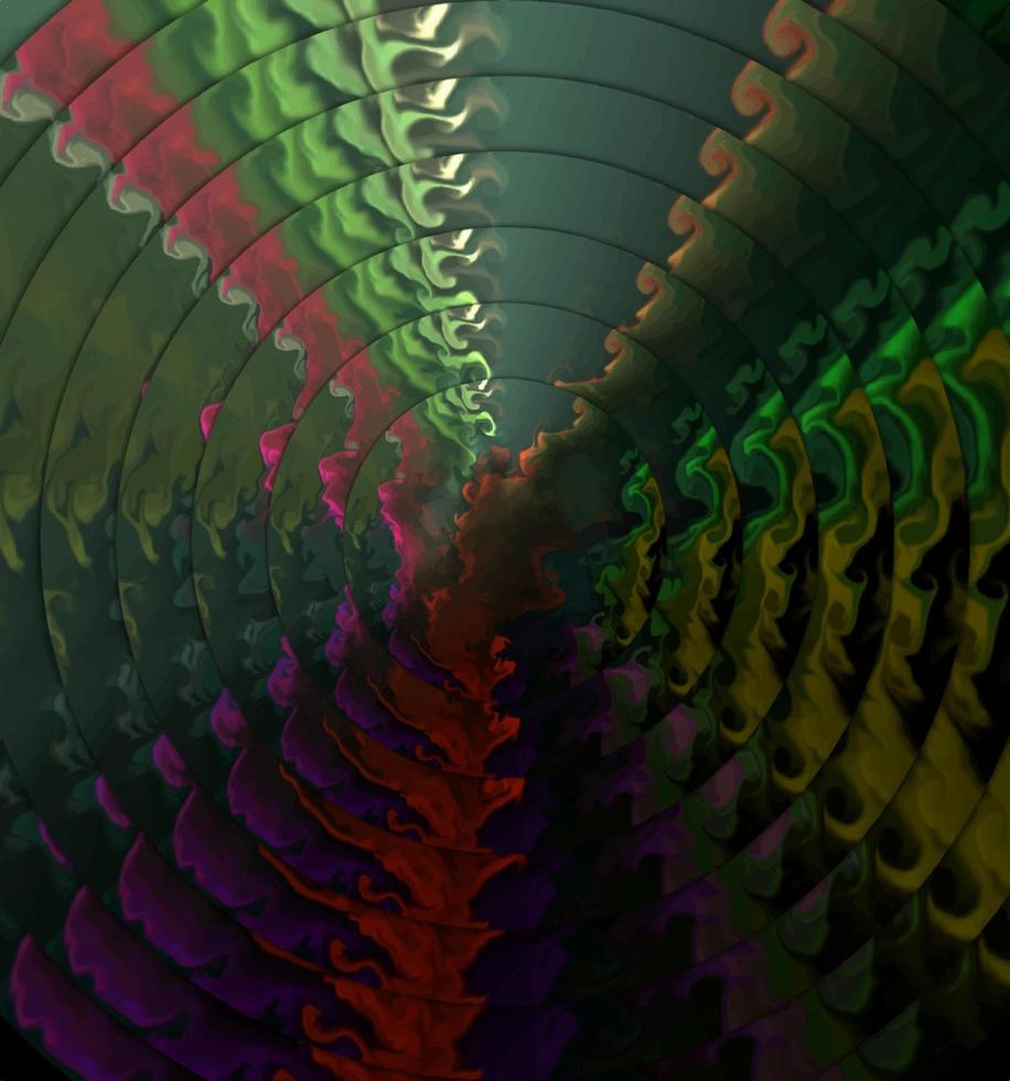 Moving colorful lines of abstract background vector