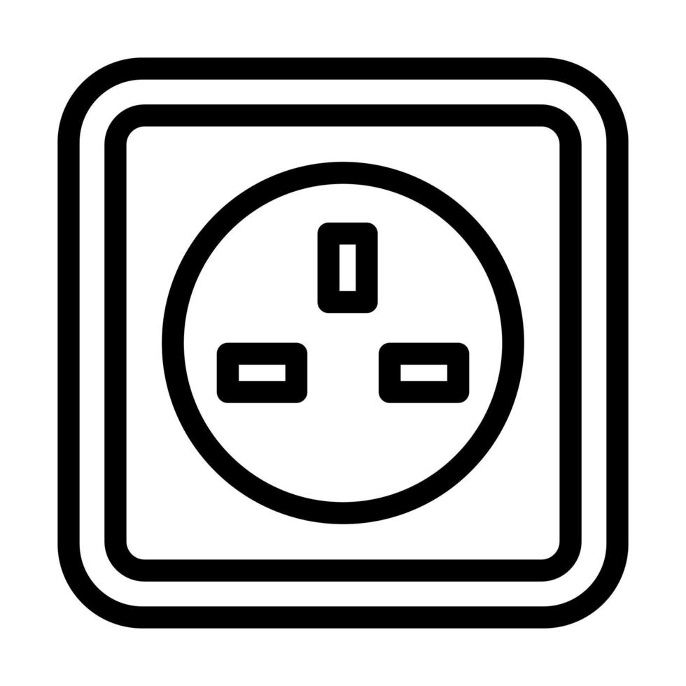 Wall Socket Icon Design 11417531 Vector Art at Vecteezy