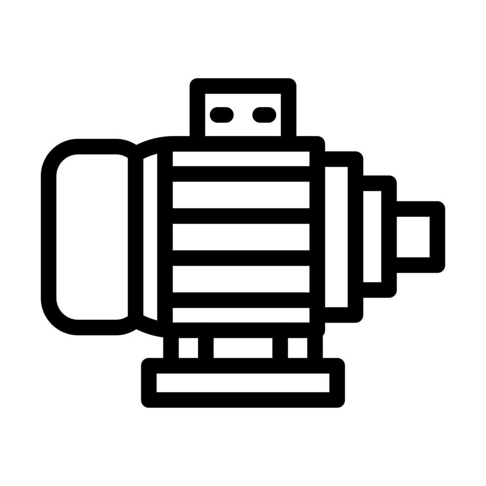 Motor Icon Design vector
