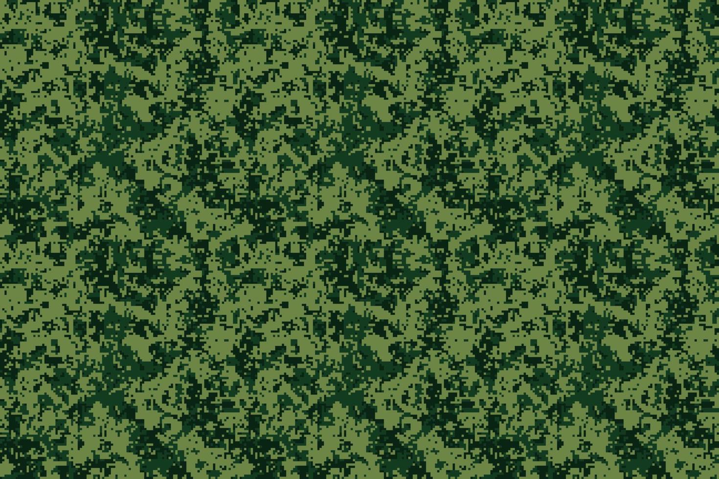 Pixel camouflage for a soldier army uniform. Modern camo fabric design. Digital military vector background.