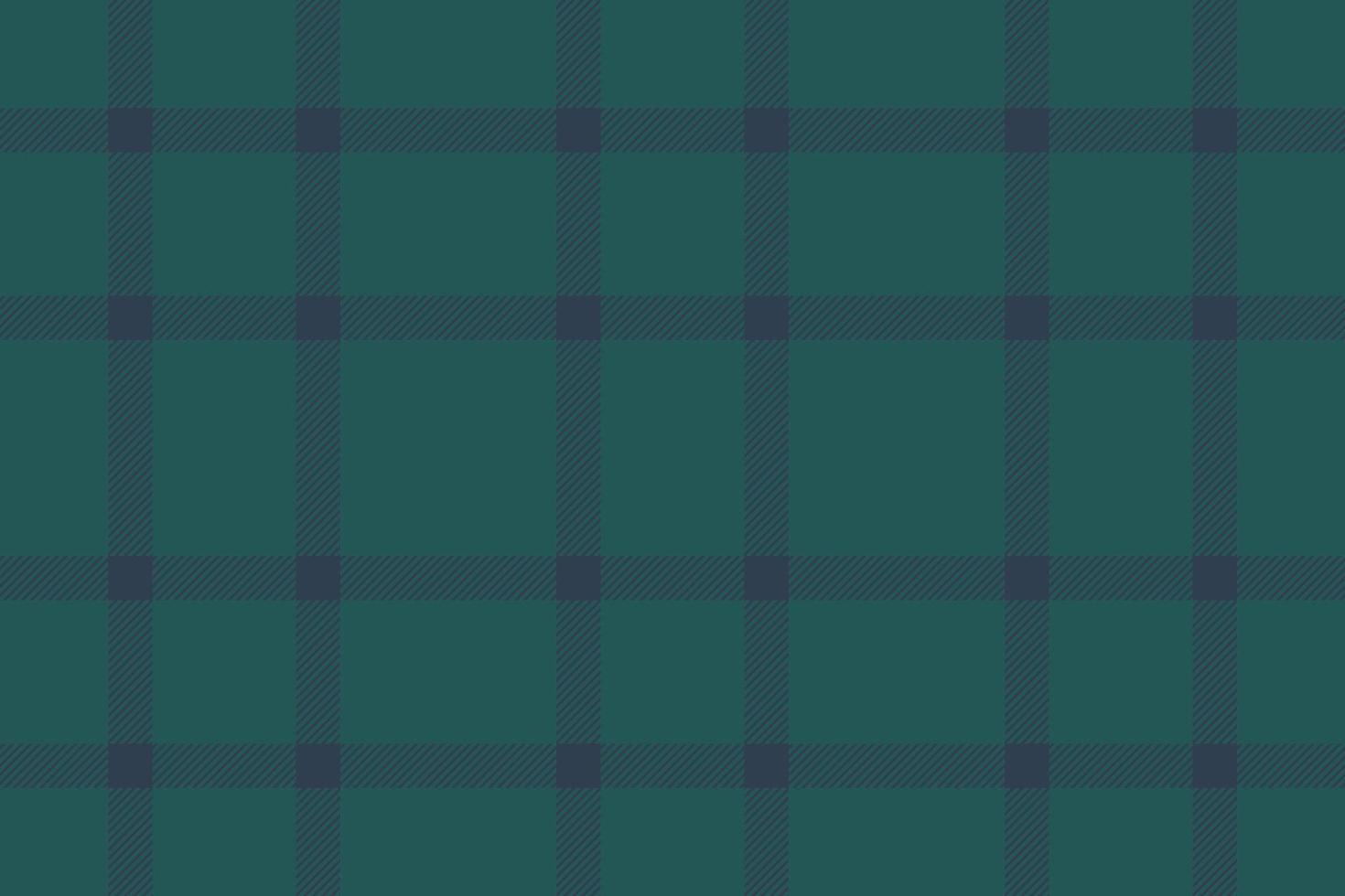 Plaid background, check seamless pattern in green. Vector fabric texture for textile print, wrapping paper, gift card or wallpaper.