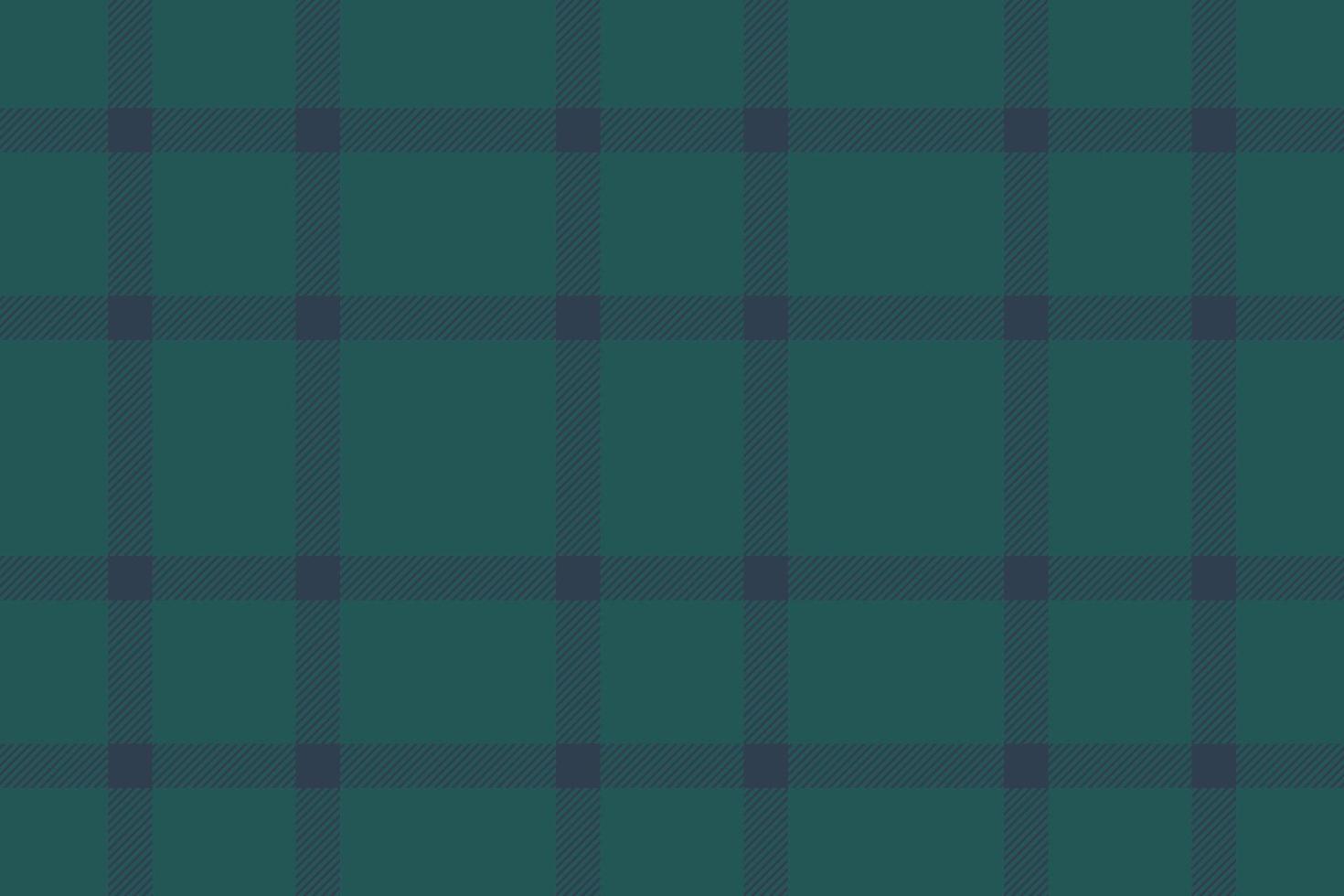 Plaid background, check seamless pattern in green. Vector fabric texture for textile print, wrapping paper, gift card or wallpaper.