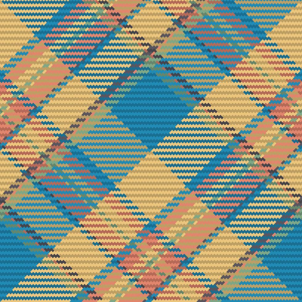 patrón sin costuras de tela escocesa de tartán escocés. fondo repetible con textura de tela a cuadros. estampado textil a rayas de fondo vectorial. vector