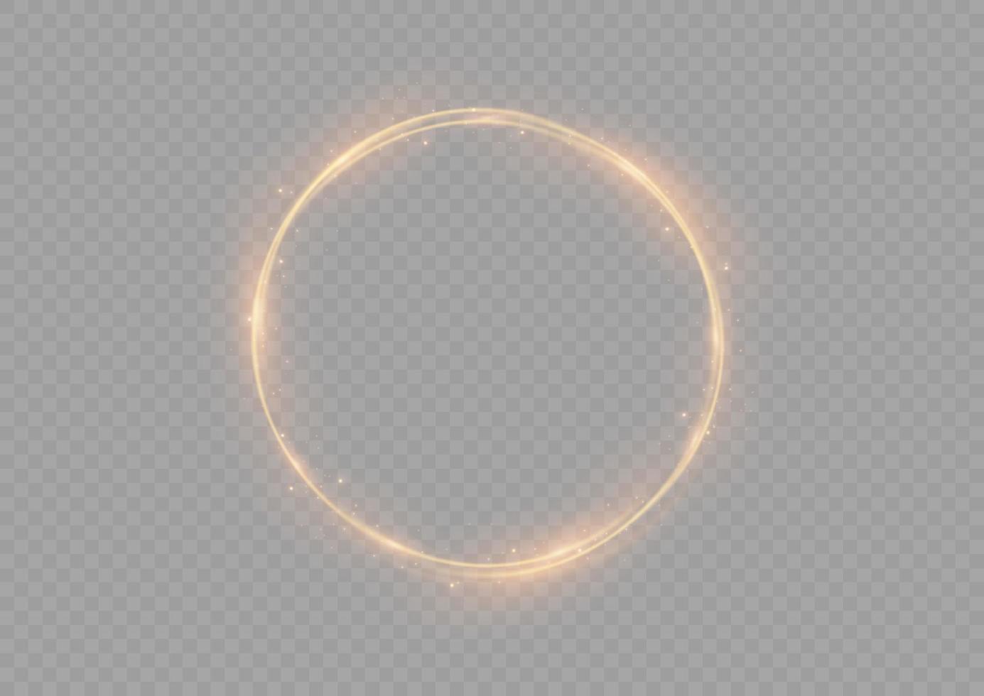 Golden glowing shiny lines effect vector background. Light glowing effect. Abstract motion lines. Light trail wave, fire path trace line, car lights, optic fiber and incandescence curve twirl.