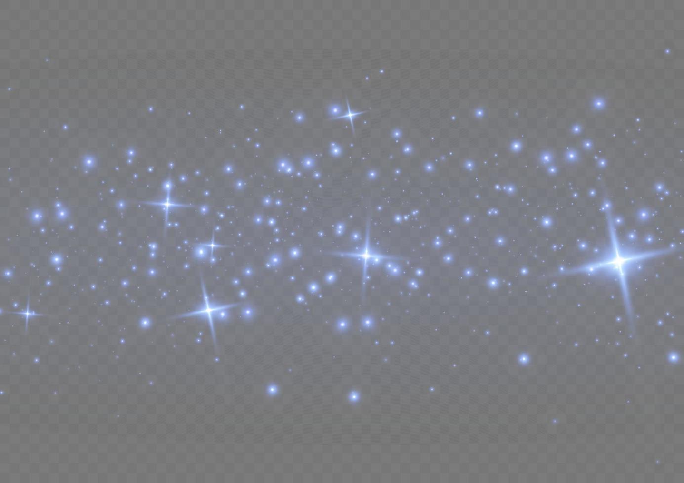 efecto de luz especial de brillo de chispas azules. destellos vectoriales. polvo abstracto de navidad. efecto de partículas de polvo mágico brillante. textura brillante. chispas de polvo de estrellas vector