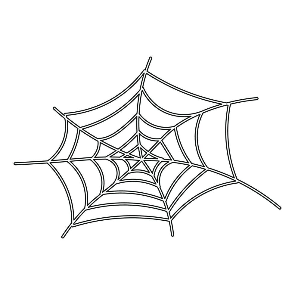 tela de araña abstracta para el diseño de fondo web. textura grunge. vector