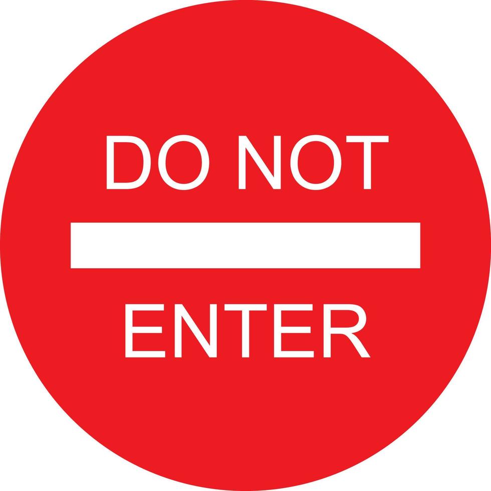 Warning sign flat design concept vector