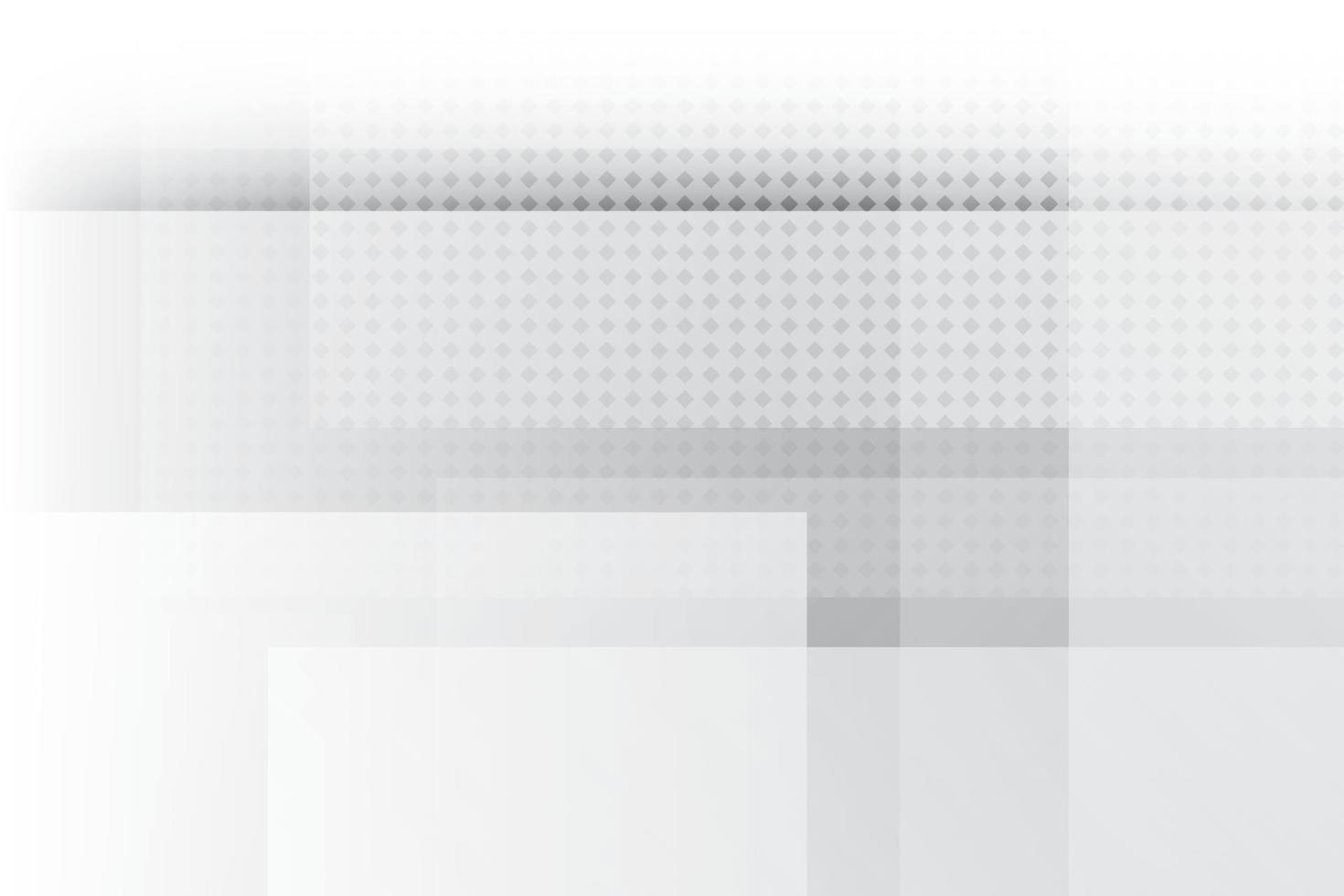 Abstract geometric white and gray color background. Vector illustration.