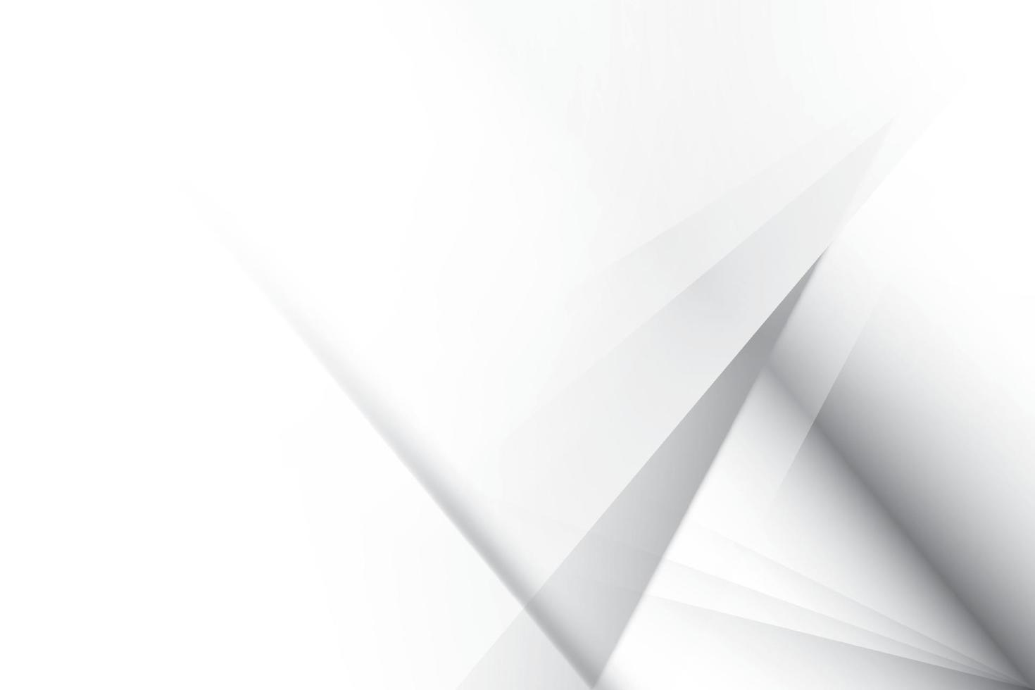 Abstract geometric white and gray color background. Vector illustration.