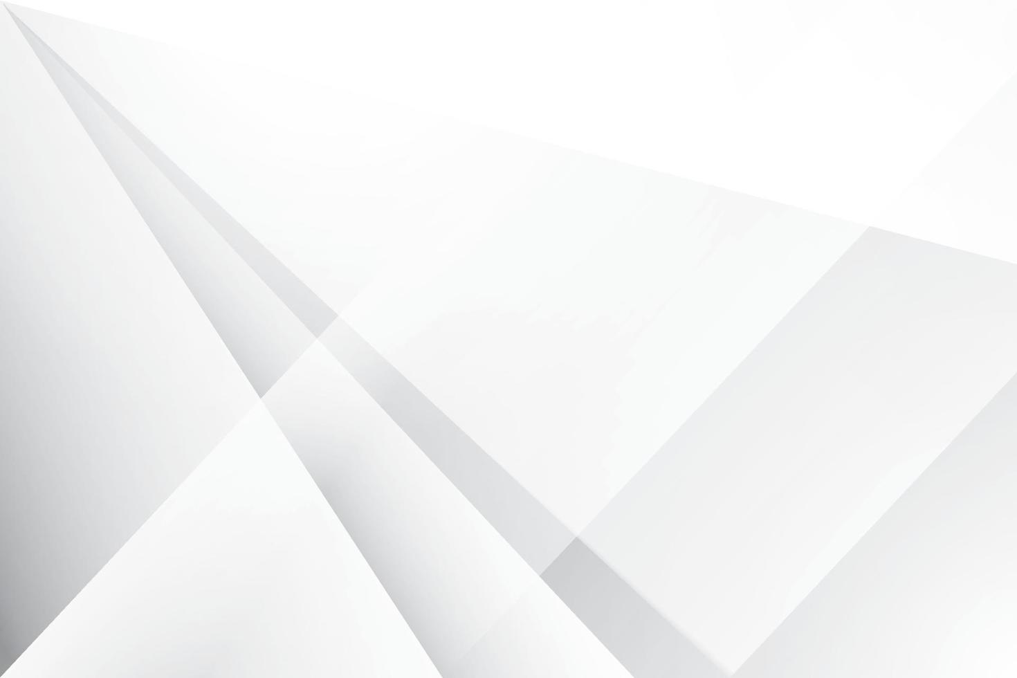 Abstract geometric white and gray color background. Vector illustration.
