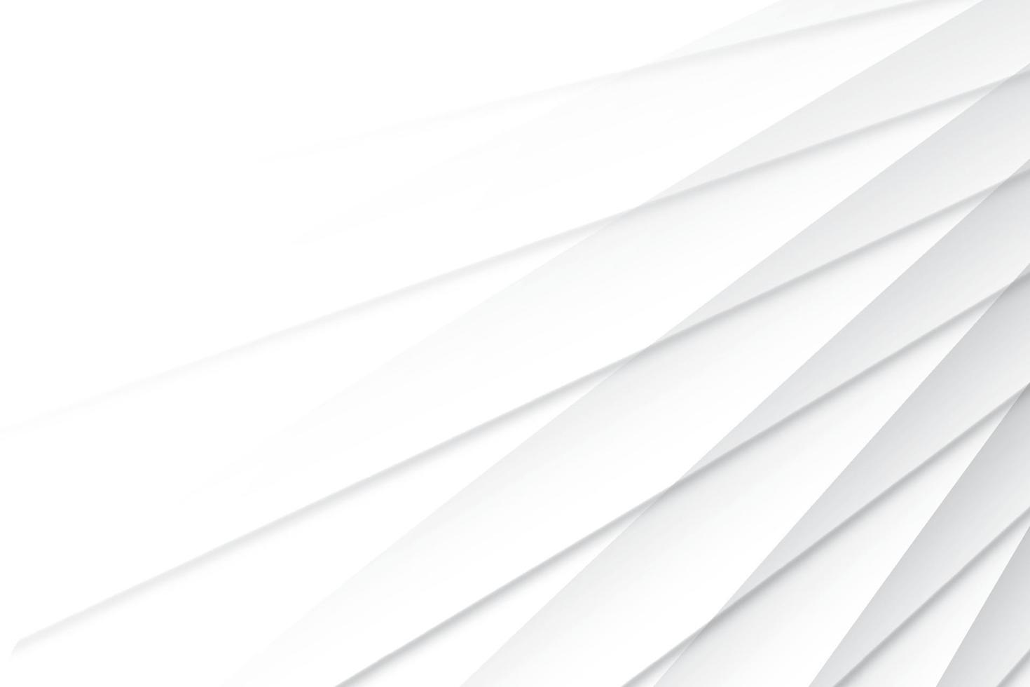 Abstract geometric white and gray color background. Vector illustration.