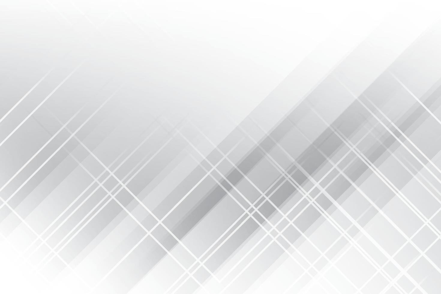 Abstract geometric white and gray color background. Vector illustration.