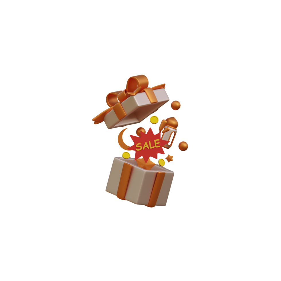 3D Isolated Shopping Icon png