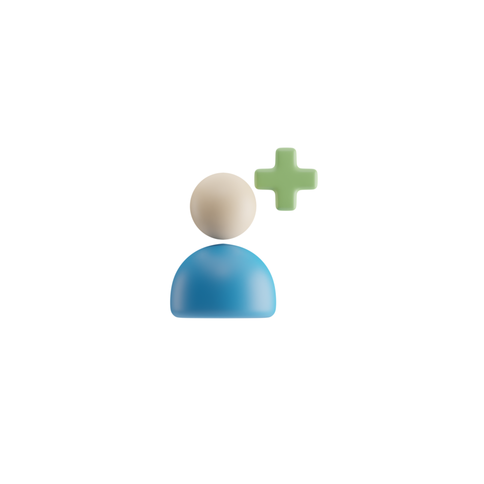 3D Isolated Social Media Icon png