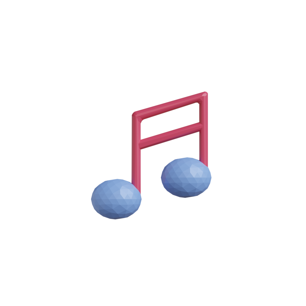 3D Isolated Things about Music png