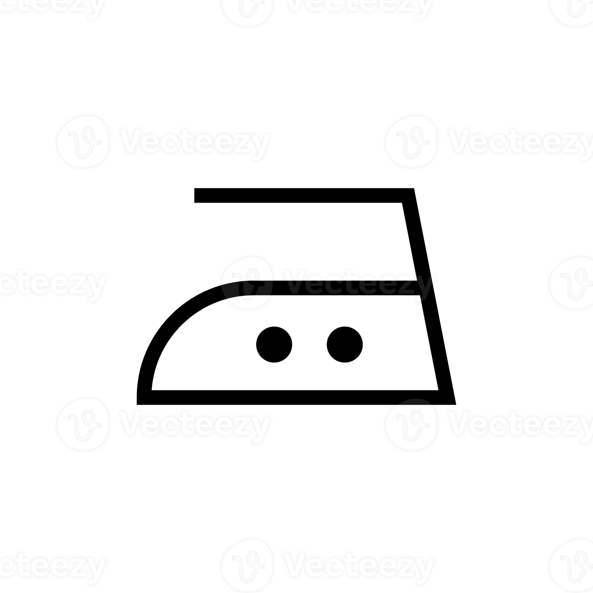 Free medium ironing in laundry symbol designs. laundry icon with line