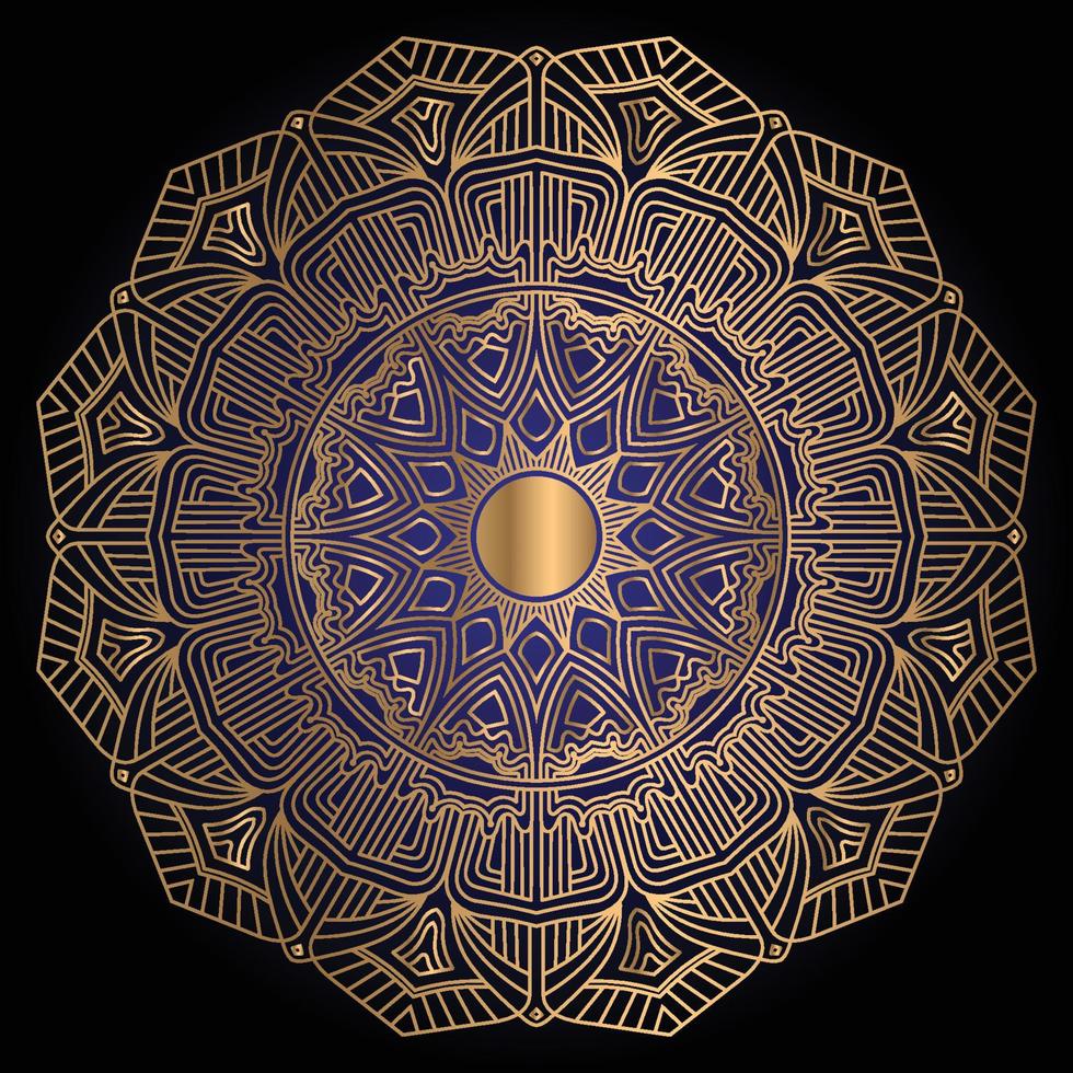 Mandala Islamic Style Luxury arabesque pattern. Ramadan Style Decorative mandala. Mandala for print, poster, cover, brochure, flyer, banner vector