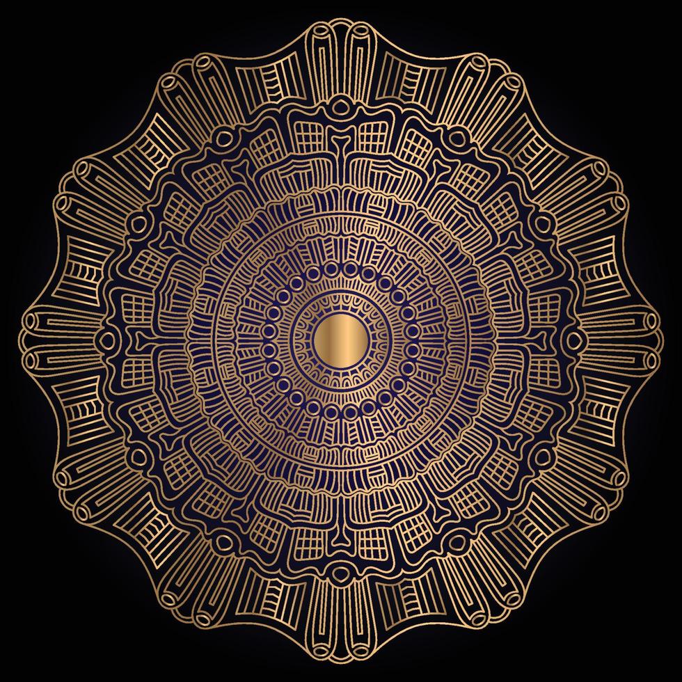 Mandala Islamic Style Luxury arabesque pattern. Ramadan Style Decorative mandala. Mandala for print, poster, cover, brochure, flyer, banner vector