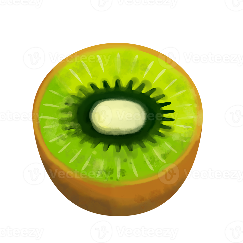 kiwi fruit tekenfilm png