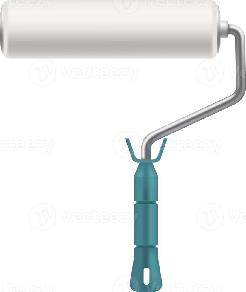 nouvelle brosse à rouleau propre png