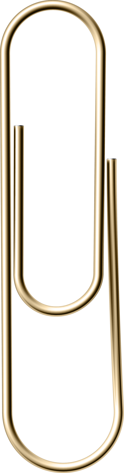 Realistic metal paper clip 11421121 PNG