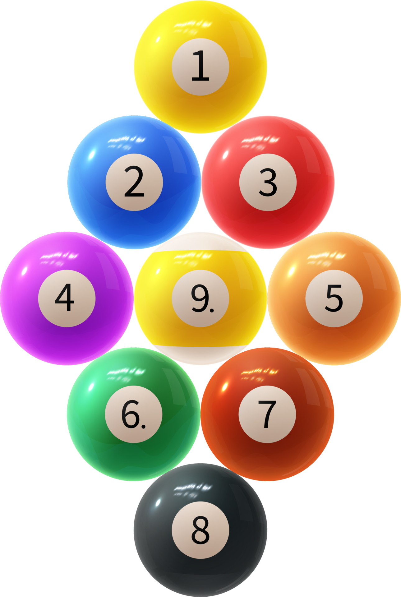 pool balls png