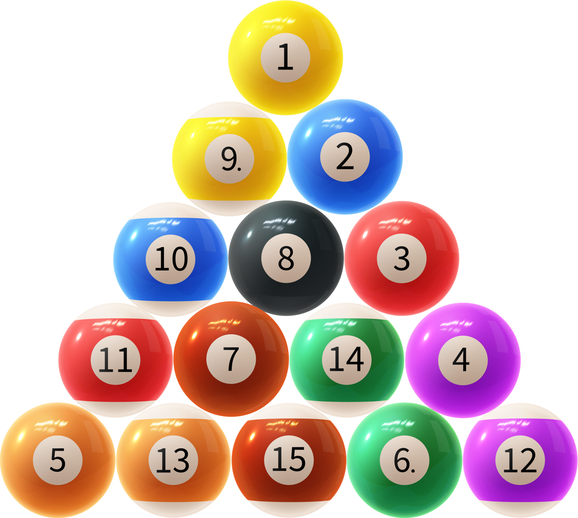 Triangle Pool Ball Racks 11421306 PNG Triangle Pool Ball Racks Png