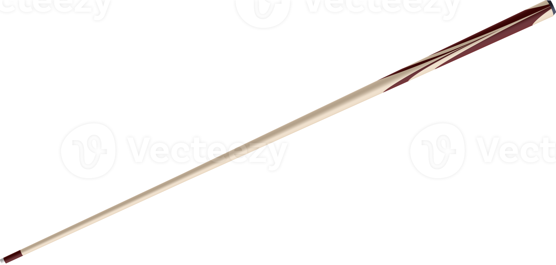 wooden billiard cue png