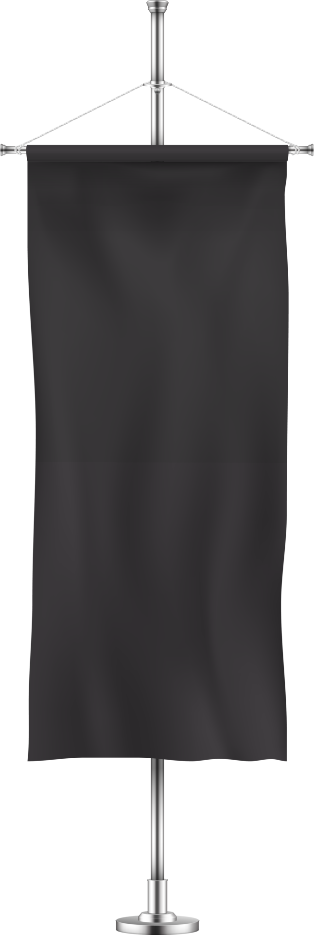 banner preto pendurado verticalmente 11421316 PNG