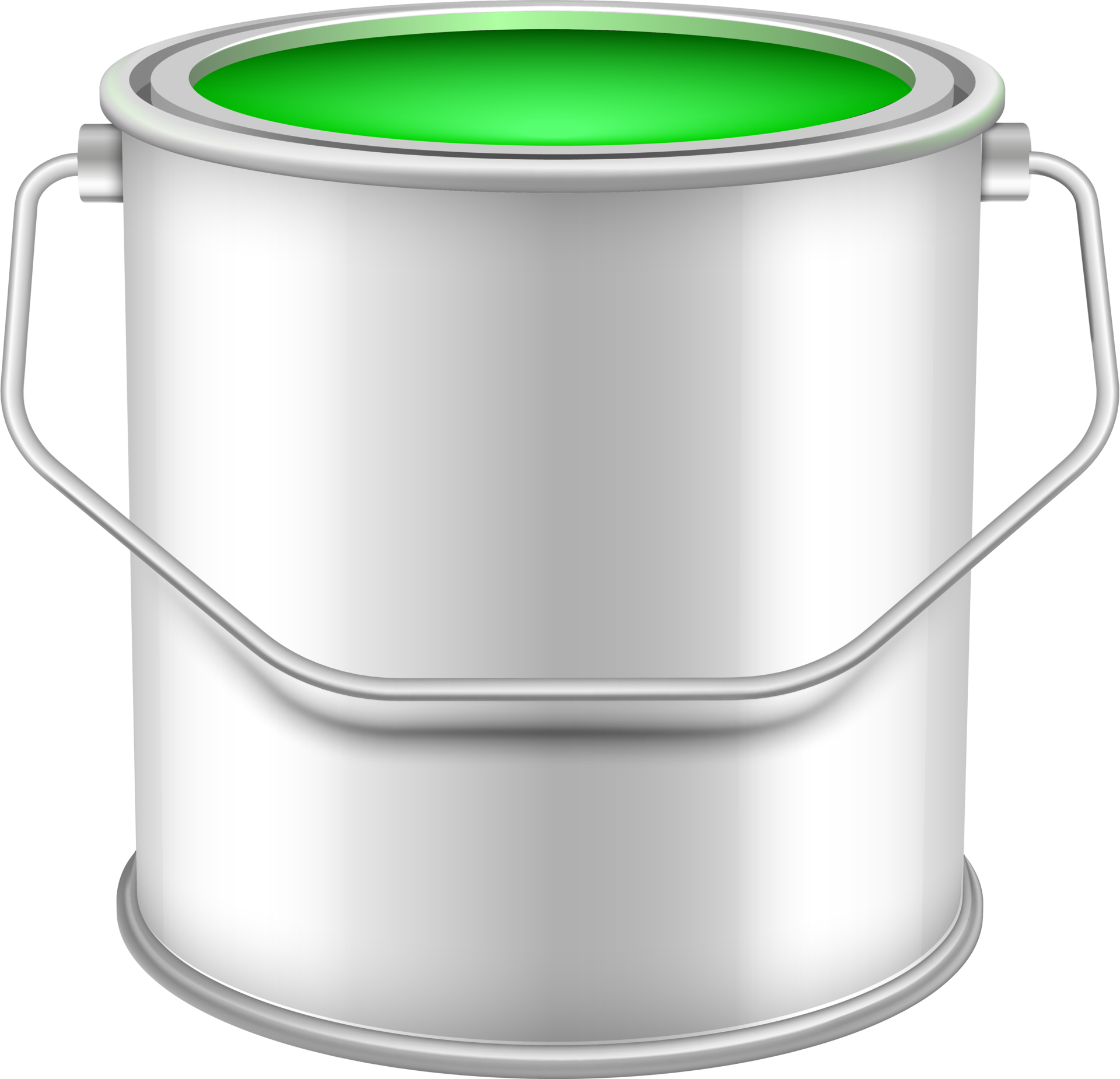 opened can with green wall paint 11421324 PNG