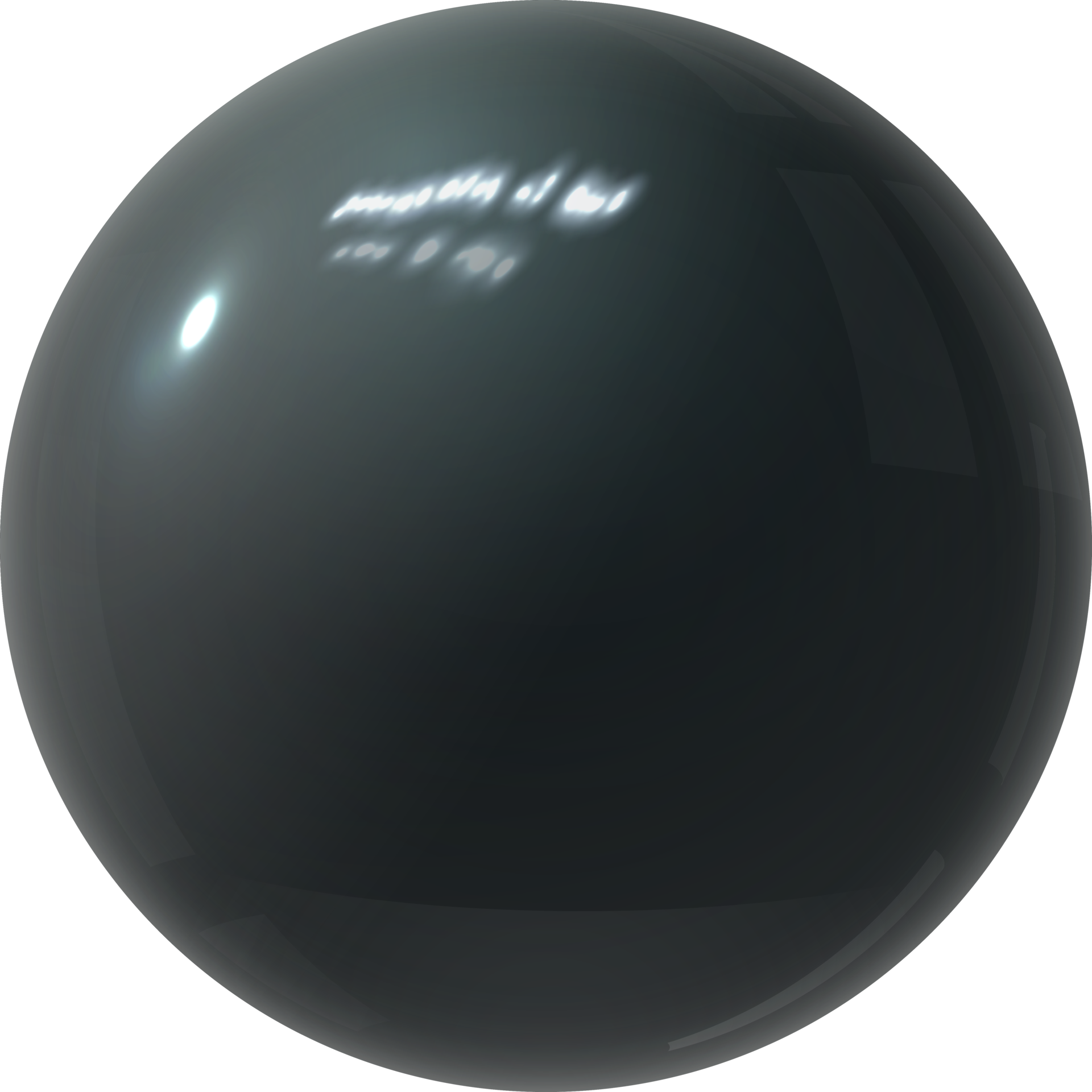 black glossy ball 11421468 PNG