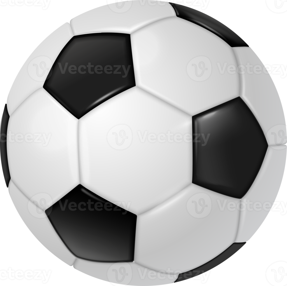 balón de fútbol realista png