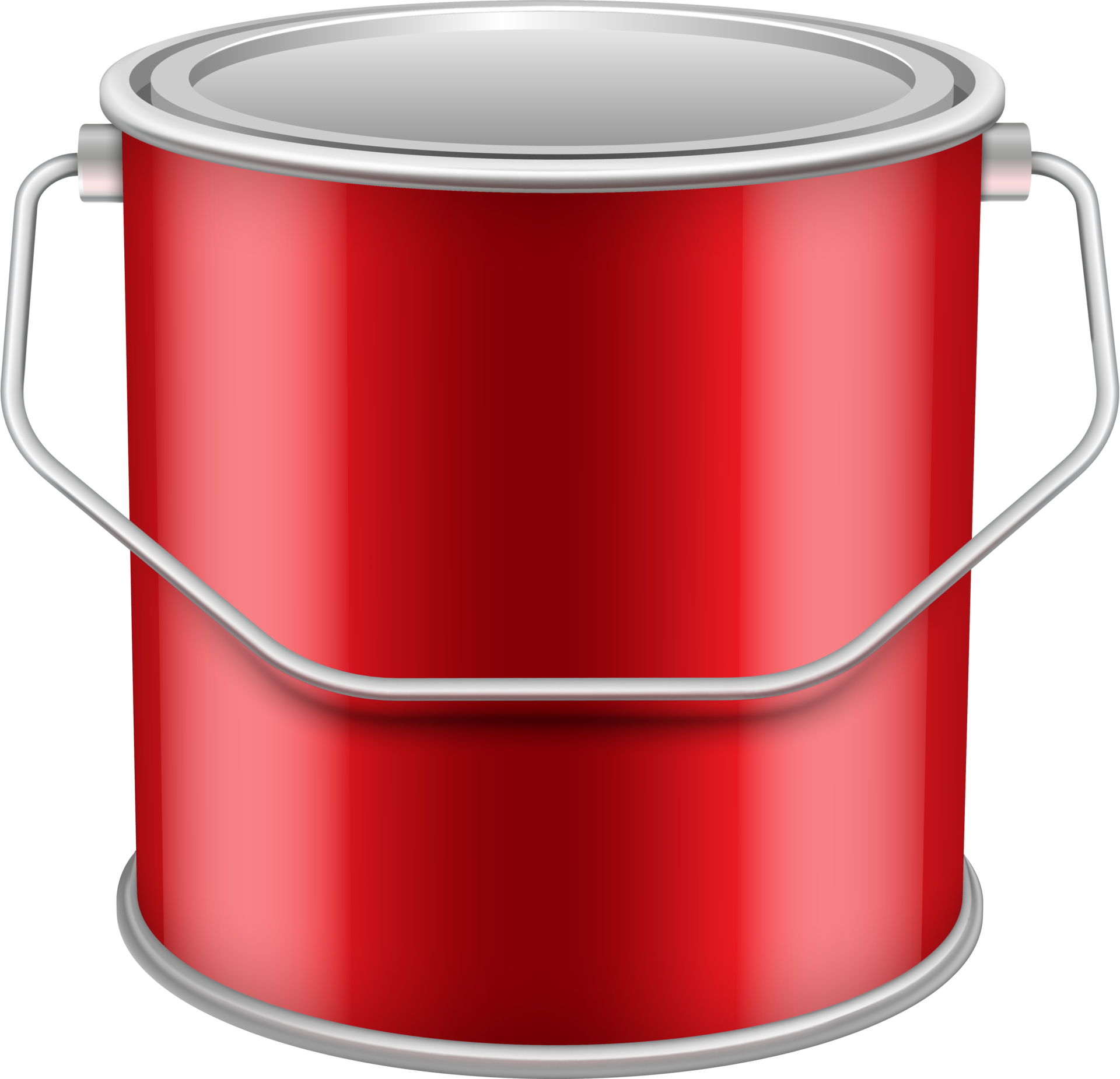 closed red can with wall paint 11421491 PNG