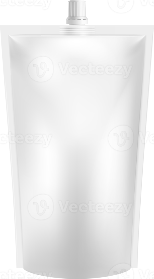 White Doy Pack Mock up png