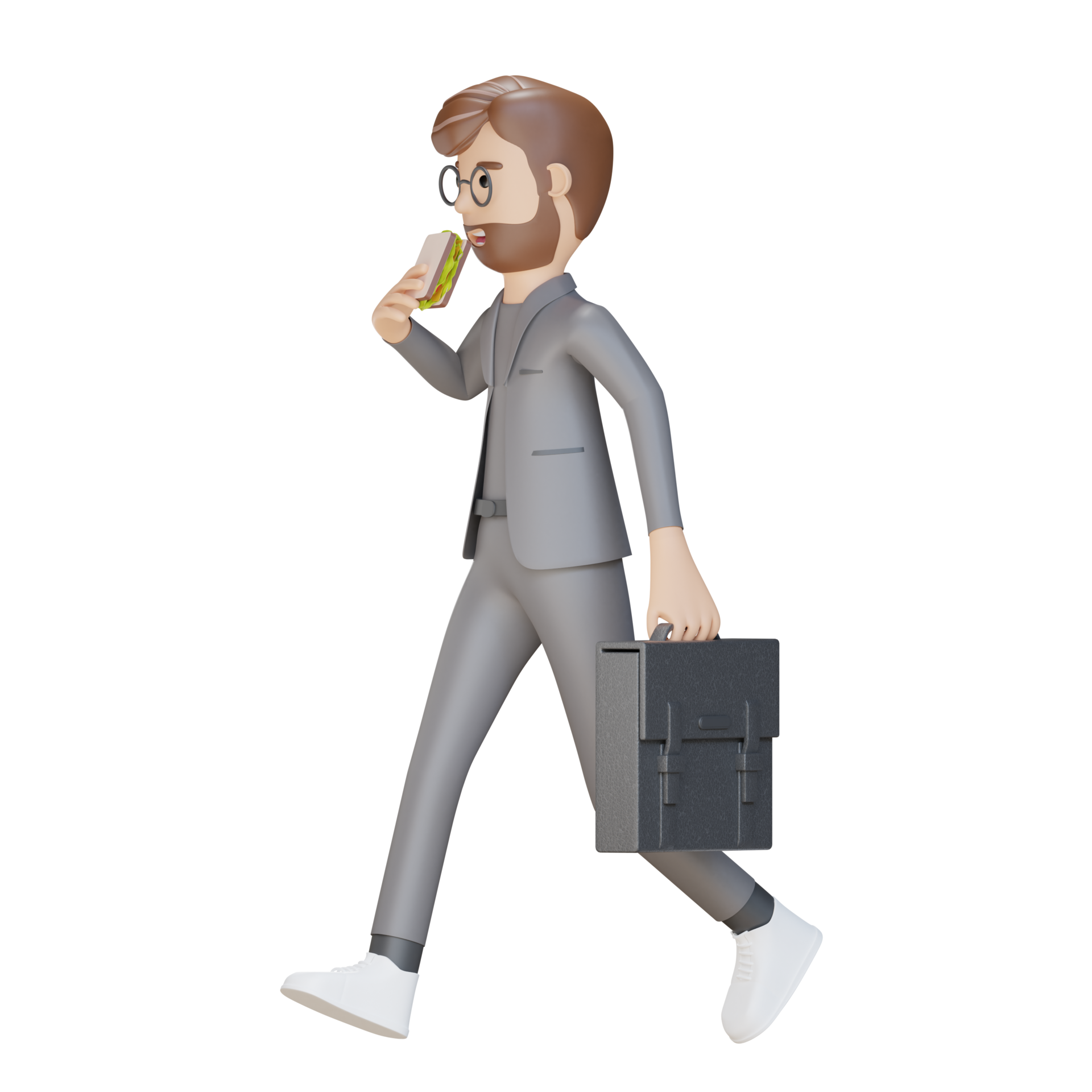 personagem de empresário 3D 8845698 PNG