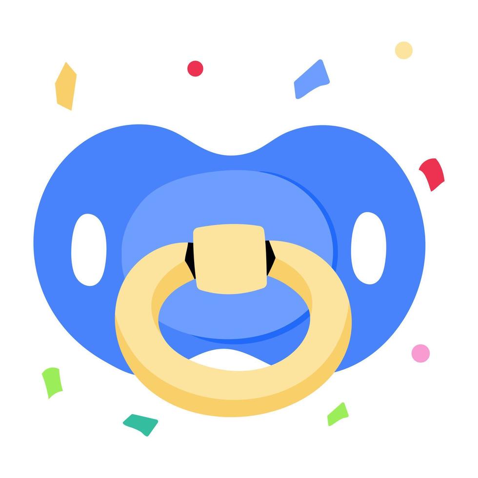 Check this trendy sticker of pacifier vector