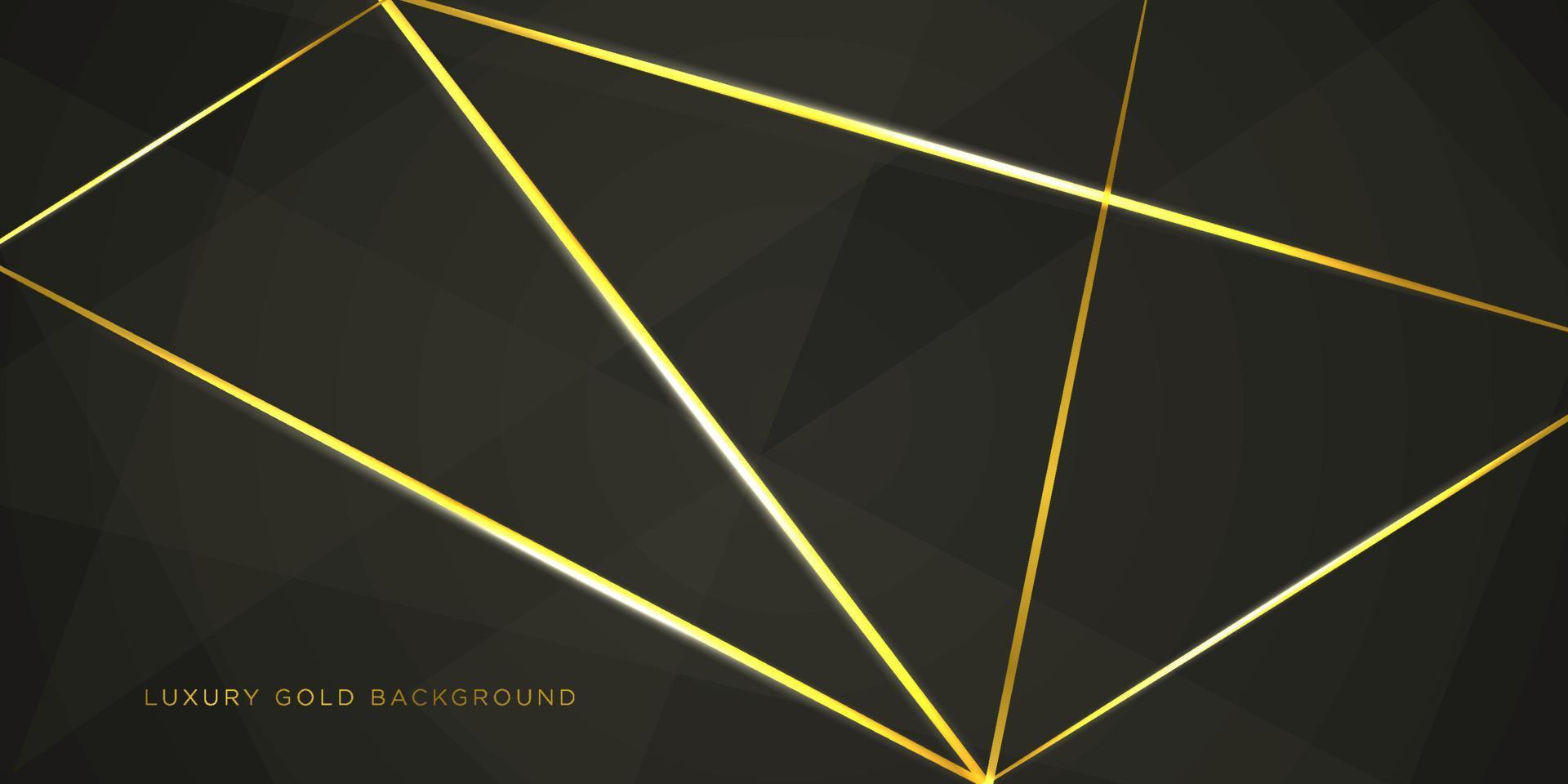 Dark gray and gold shine shadow background. Modern dark abstract vector texture. eps10 vector