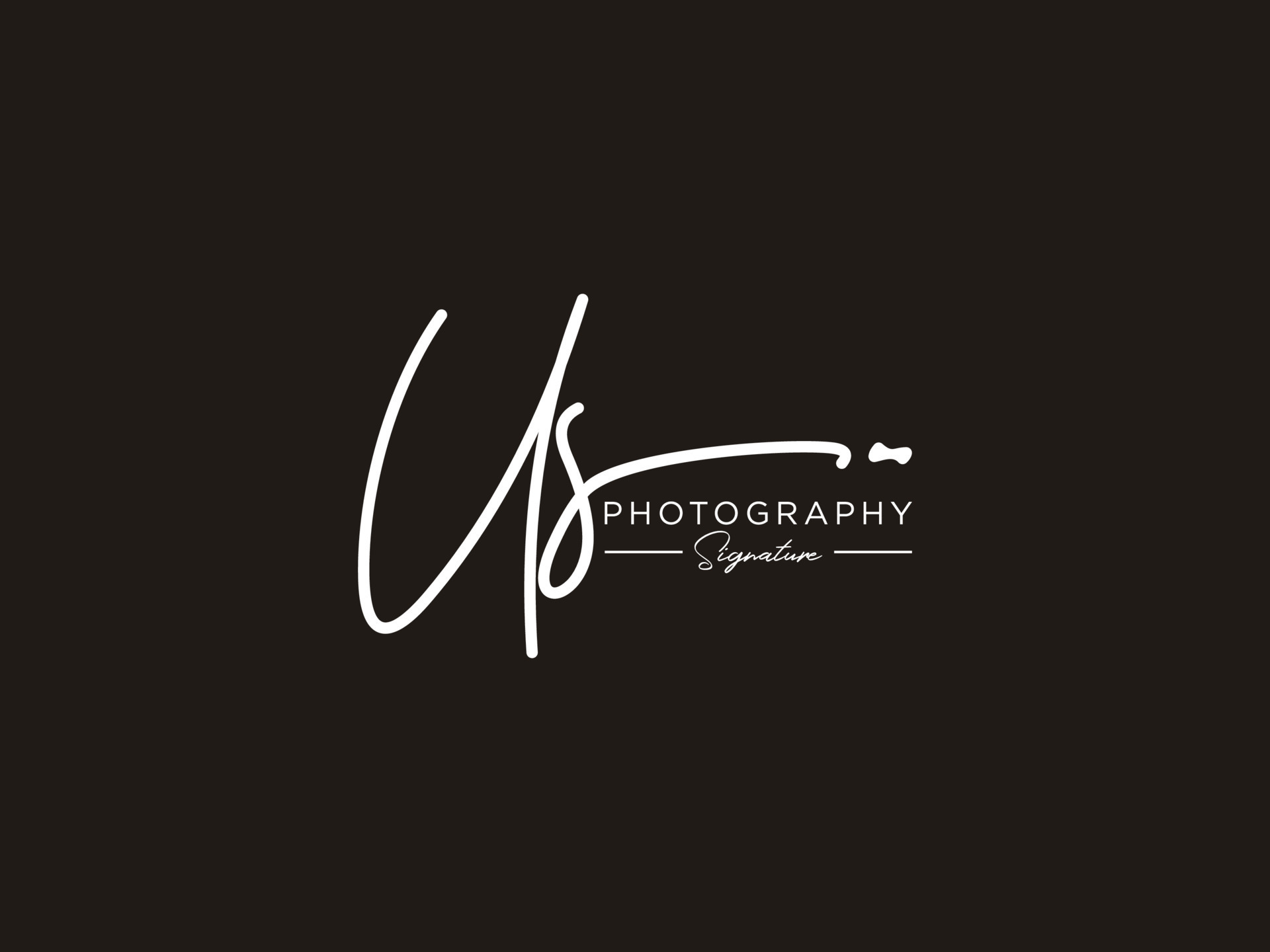 Letter US Signature Logo Template Vector 11422493 Vector Art at Vecteezy